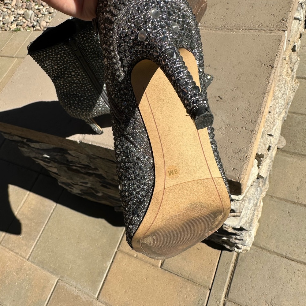 INC Ignacia Rhinestone Booties - Picture 10 of 11